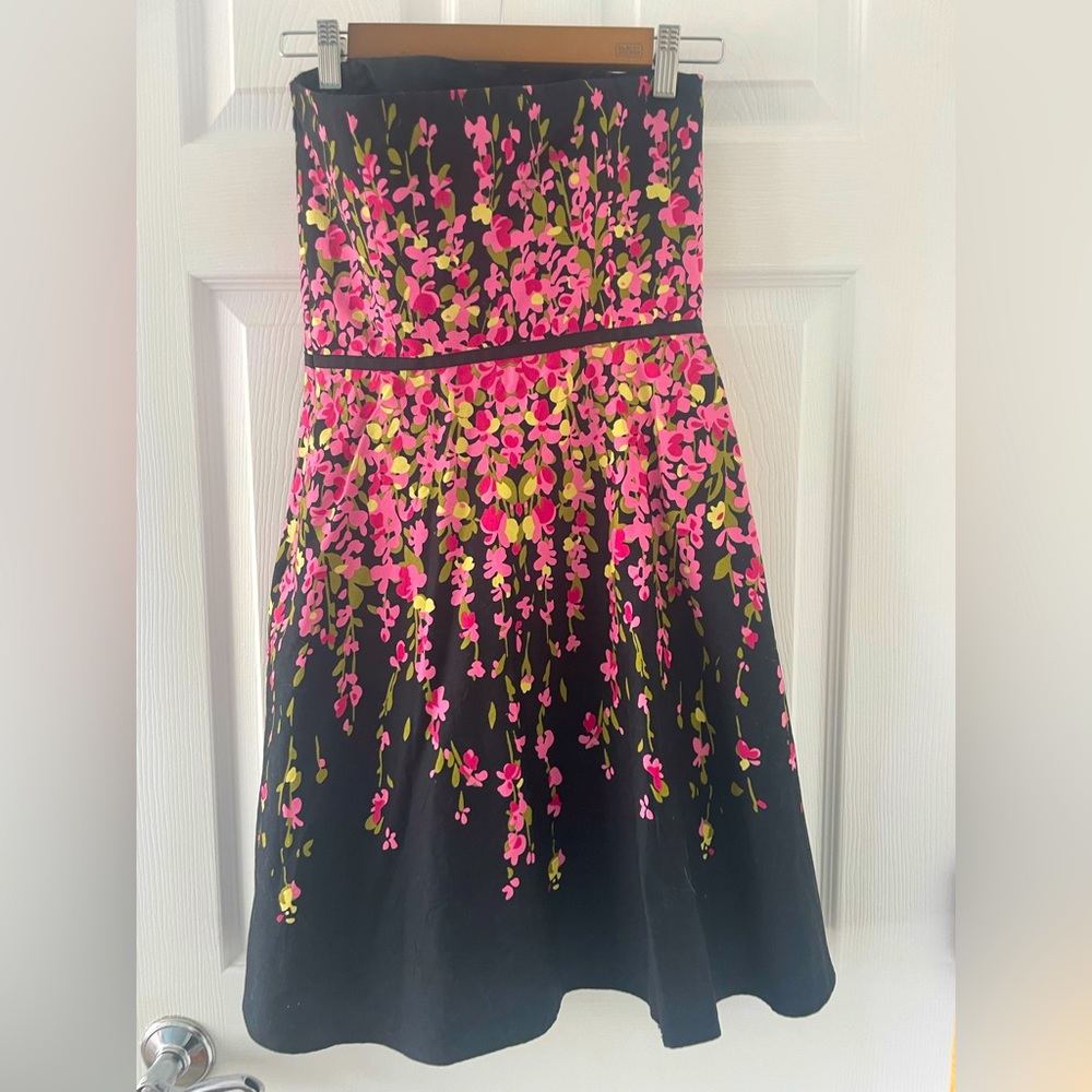 Loft petites strapless dress